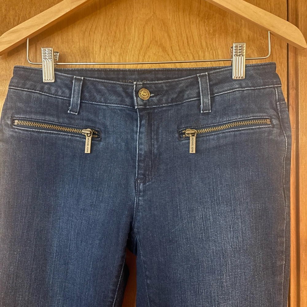 Michael Kors Dark Blue Skinny Jeans - Picture 4 of 10